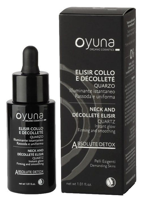 Elixir Cuello y Escote con Cuarzo · Oyuna · 30 ml