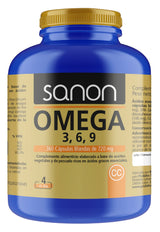 Omega 3-6-9 · Sanon · 360 cápsulas