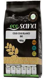 Cous Cous Blanco Bio · Ecosana · 400 gramos