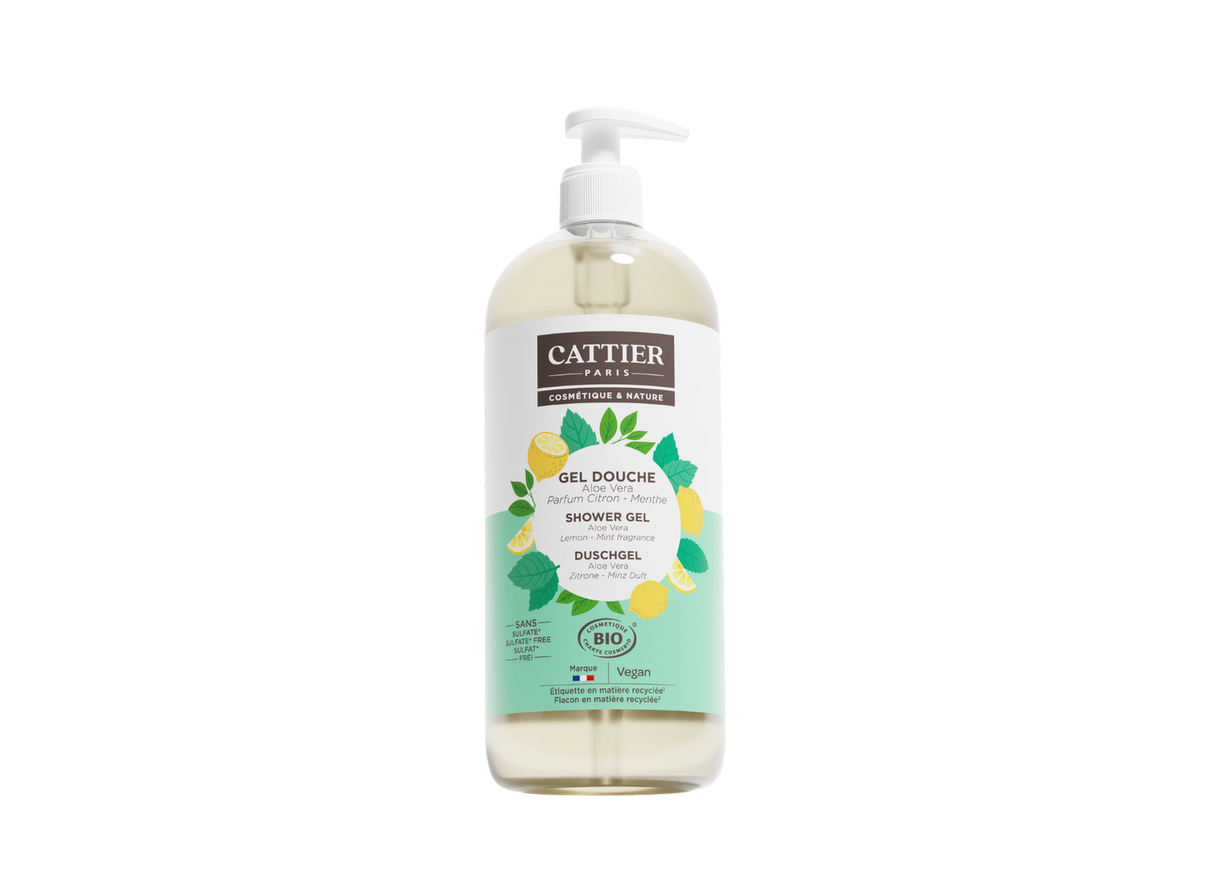 Gel Ducha Limón Menta Cattier