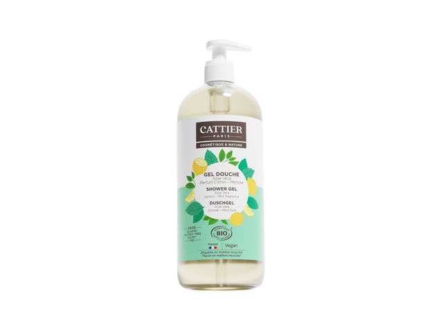 Gel Ducha Limón Menta Cattier