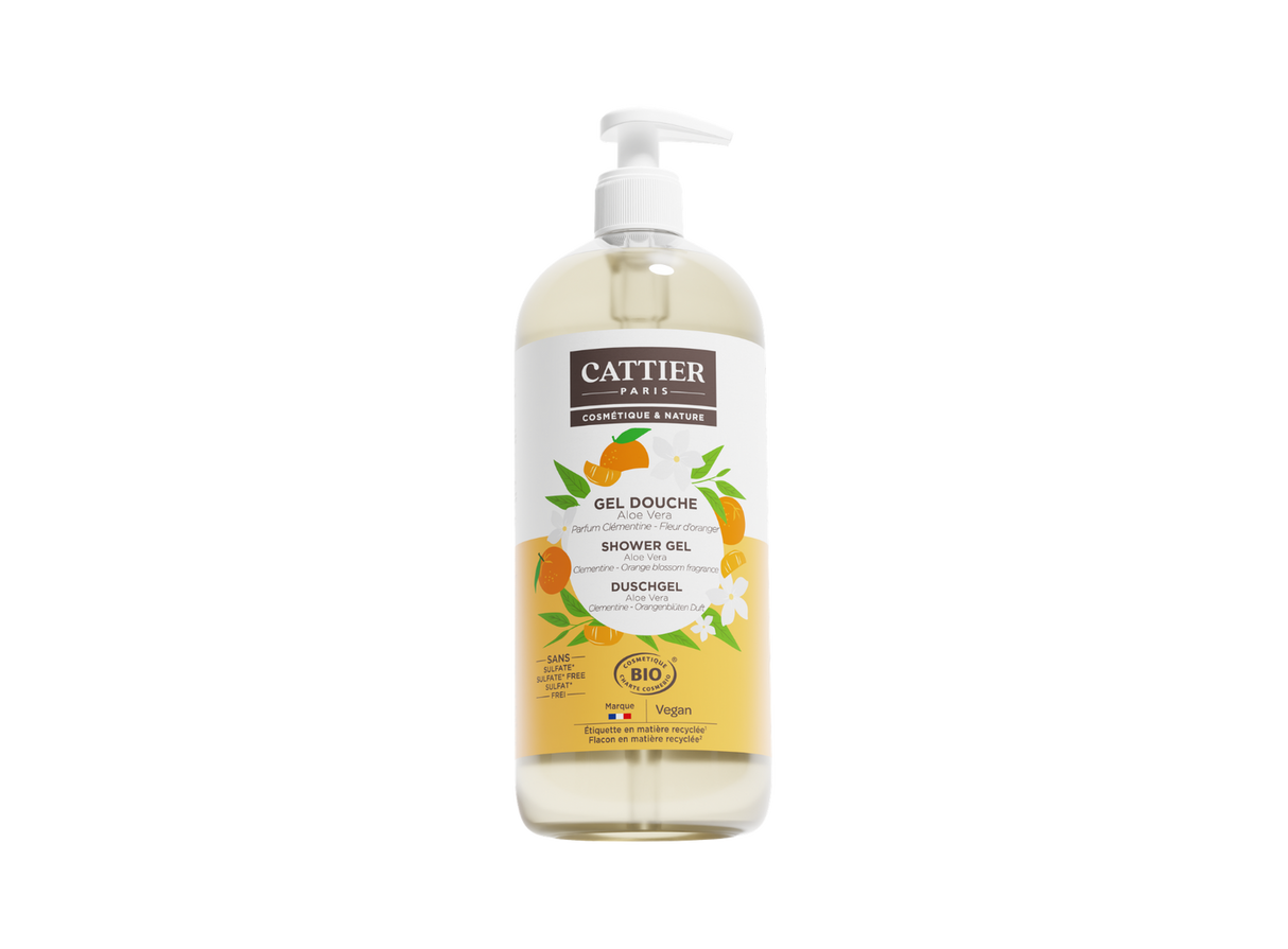 Gel Ducha Clementina Azahar Cattier