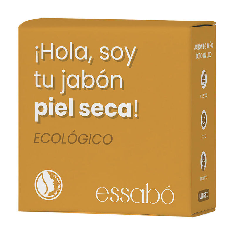 Pastilla de Jabón Piel Seca Bio · Essabó · 120 gramos
