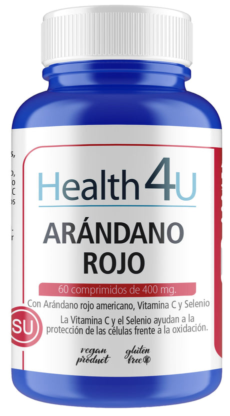 Arándano Rojo · Health4U · 60 comprimidos