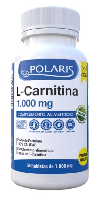 L-Carnitina Polaris 50 comprimidos Herbolario Salud Natural L-Carnitina Polaris 50 comprimidos Herbolario Salud Natural