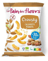 Ganchito Crousty de Cacahuete · Le Pain des Fleurs · 75 gramos