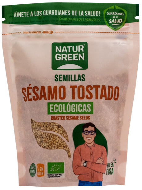 Semillas de Sésamo Tostado Bio · Naturgreen · 225 gramos