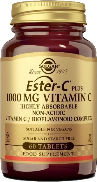 Solgar Ester-C Plus 1000mg — 180 comprimidos