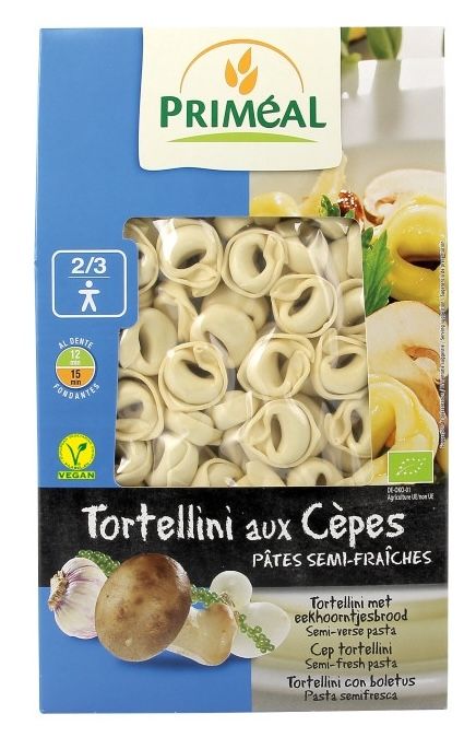 Tortellini de champiñones · Priméal · 250 gramos