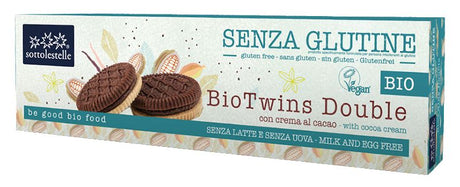 Galletas Biotwins con Doble Crema al Cacao · Sottolestelle · 125 gramos