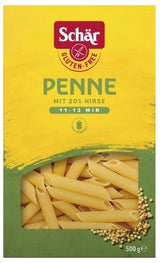 Pasta Penne Sin Gluten · Schär · 500 gramos