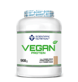 Vegan Protein: Sabor Cookies Cream · Scientiffic Nutrition · 908 gramos