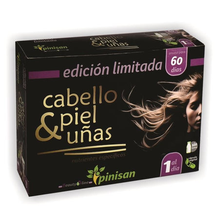 Cabello, Piel y Uñas · Pinisan · 60 cápsulas - Edición Limitada
