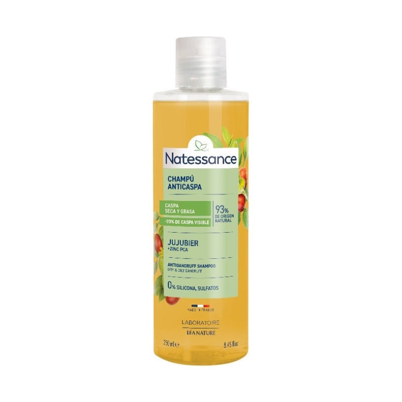 Champú Jujubier Anticaspa · Natessance · 250 ml