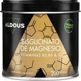 Bisglicinato de Magnesio · Aldous Bio · 200 cápsulas