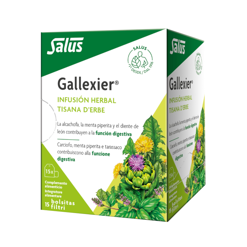 Gallexier Infusión · Salus · 15 filtros