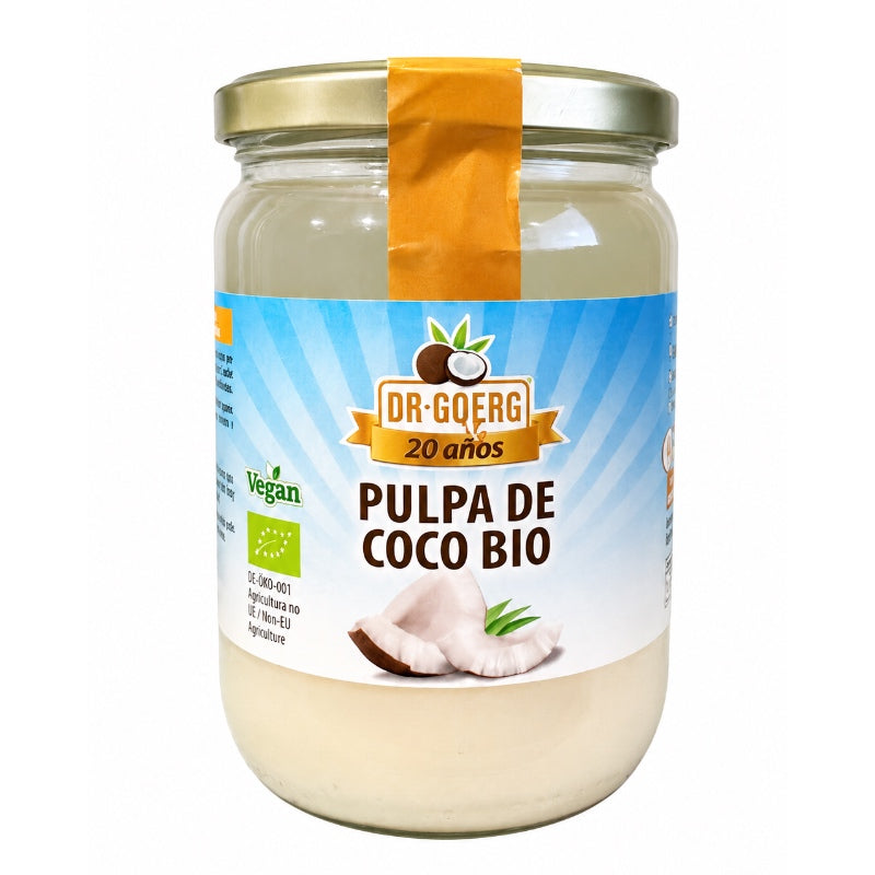 Pulpa de Coco Bio · Dr. Goerg · 500 gramos