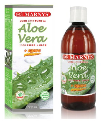 Jugo de Aloe Vera + Agave · Marnys · 500 ml