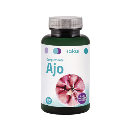 Ajo Perlas - Aceite · Sakai · 180 Perlas de 630 mg