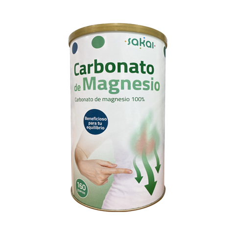 Carbonato Magnesio · Sakai · 160 gramos
