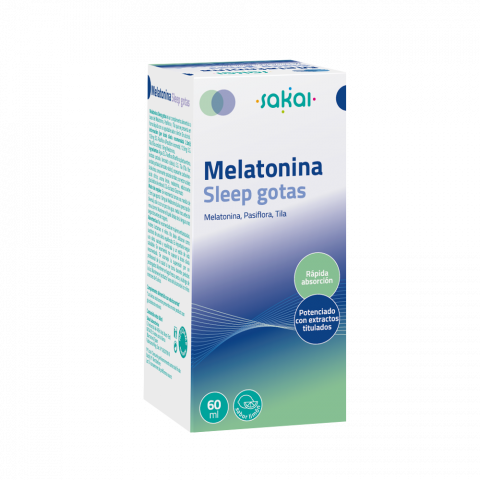 Melatonina Sleep Gotas · Sakai · 60 ml