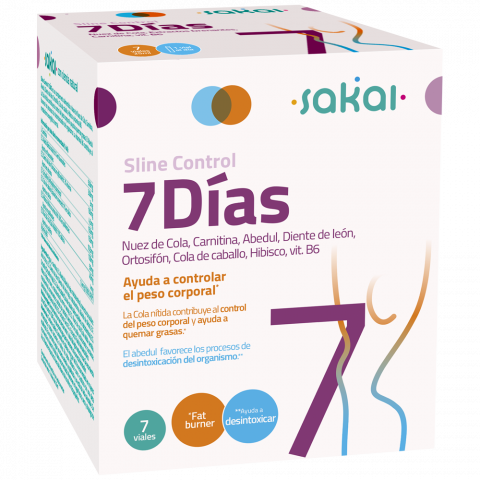 Sline Control 7 Días · Sakai · 7 Viales de 25 ml