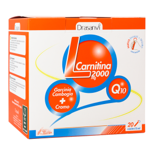 L-Carnitina + Garcinia Cambogia · Drasanvi · 20 viales – Herbolario Salud  Natural