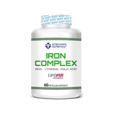 Iron Complex · Scientiffic Nutrition · 60 cápsulas
