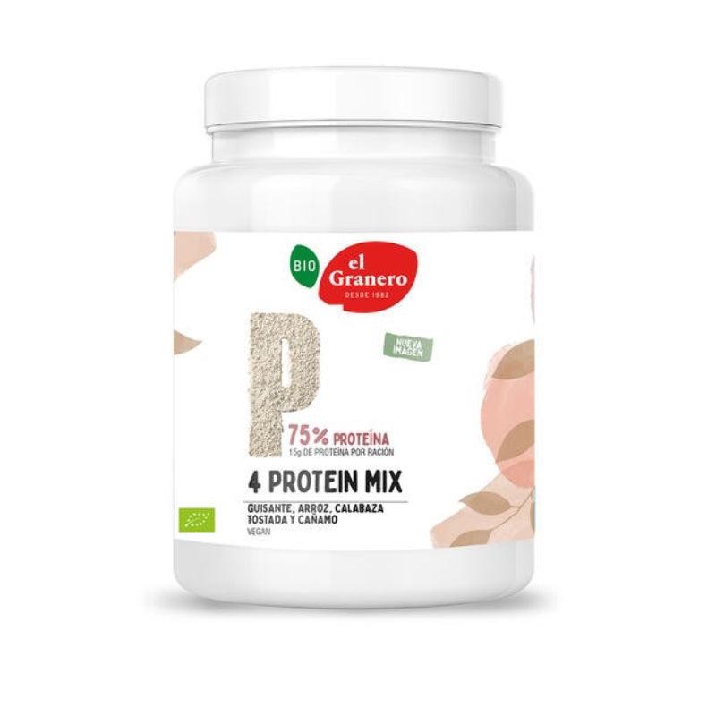 Proteína Vegetal - Mix Proteínas BIO · El Granero Integral · 500 gramos