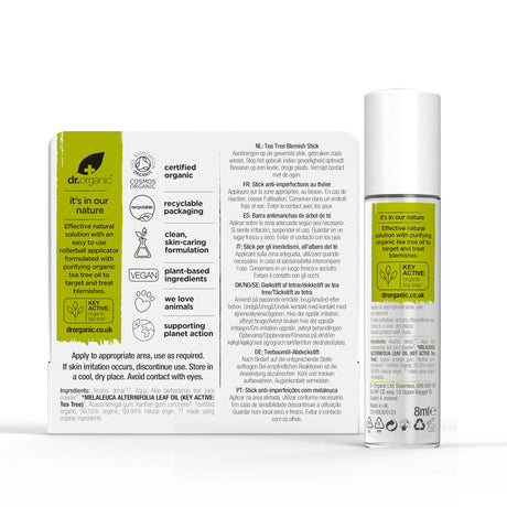 Barra para Granos Árbol de Te · Dr Organic · 8 ml