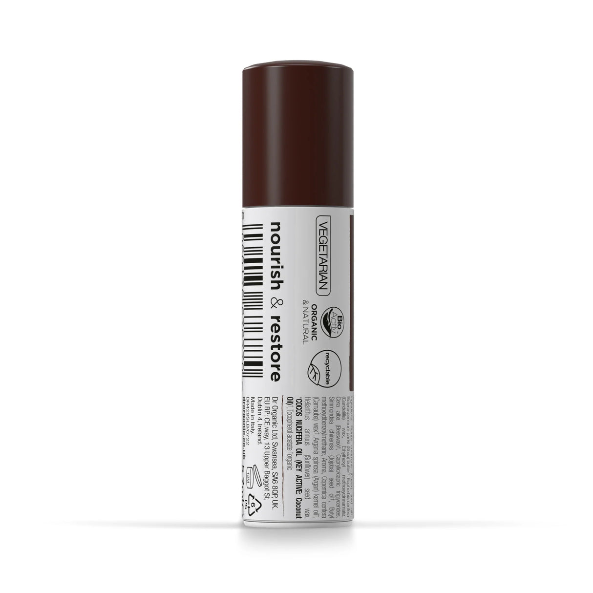 Balsamo Labial Aceite de Coco Organico · Dr Organic · 5,7 ml