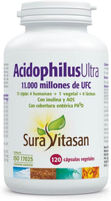 Acidophilus Ultra · Sura Vitasan · 120 cápsulas