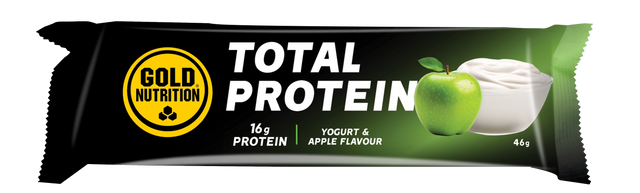 Total Protein Bar Yogurt-Manzana · Gold Nutrition · 46 gramos