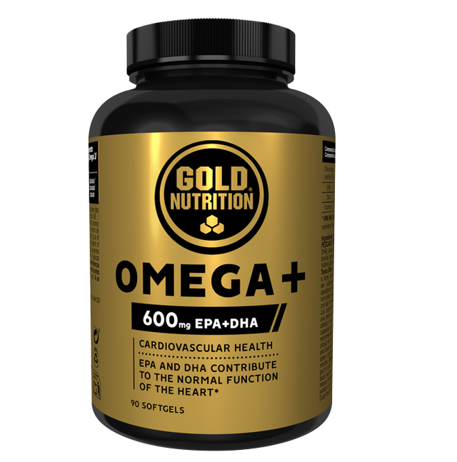Omega+ · Gold Nutrition · 90 cápsulas