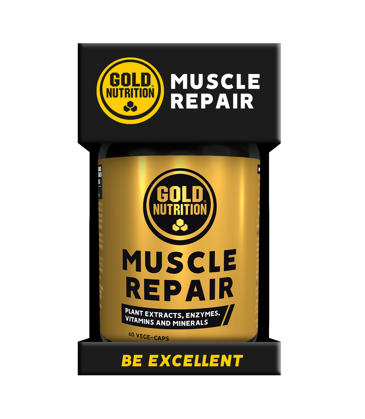 Muscle Repair · Gold Nutrition · 60 cápsulas
