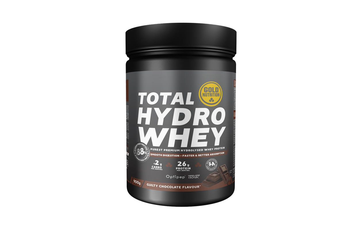 Total Hydro Whey Chocolate · Gold Nutrition · 900 gramos