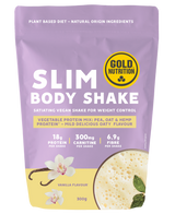 Slim Body Shake Vainilla · Gold Nutrition · 300 gramos
