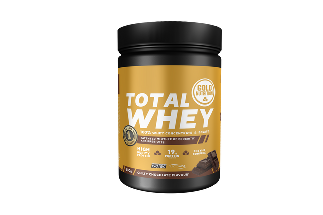 Total Whey Chocolate · Gold Nutrition · 800 gramos