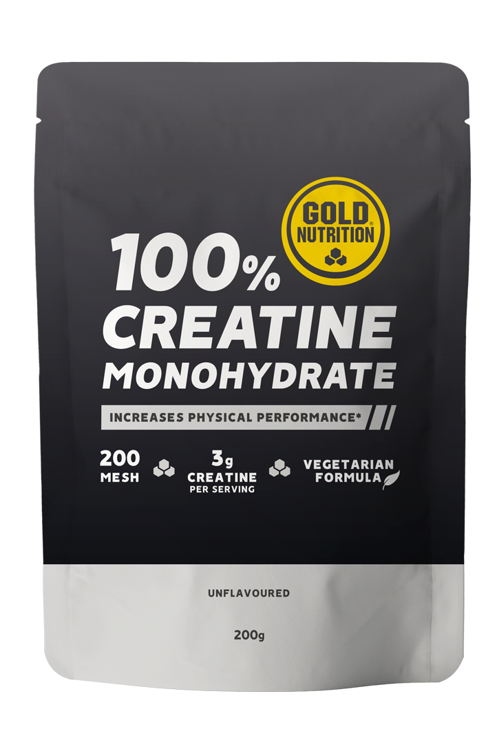 Creatine Monohydrate Neutro · Gold Nutrition · 200 gramos
