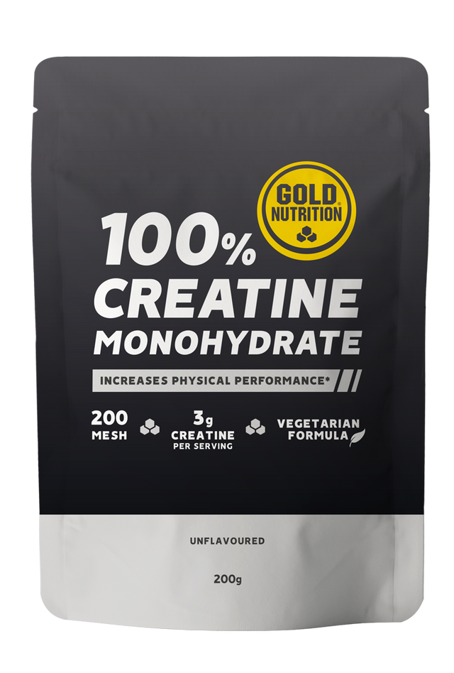 Creatine Monohydrate Neutro · Gold Nutrition · 200 gramos
