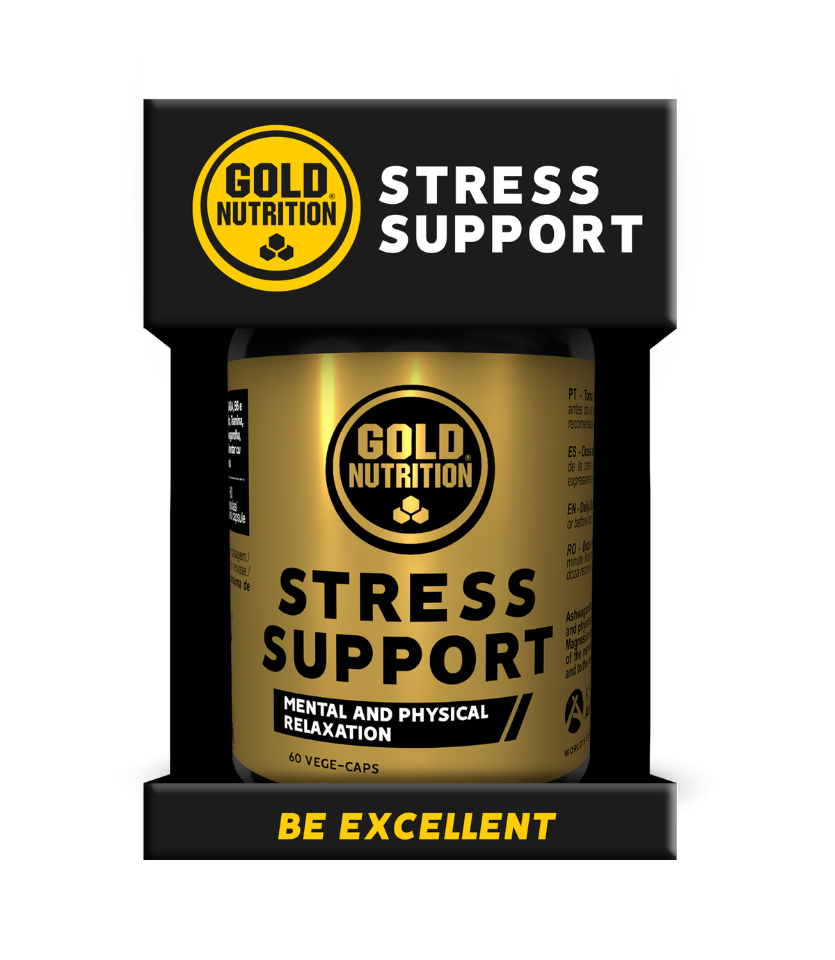 Stress Support · Gold Nutrition · 60 cápsulas
