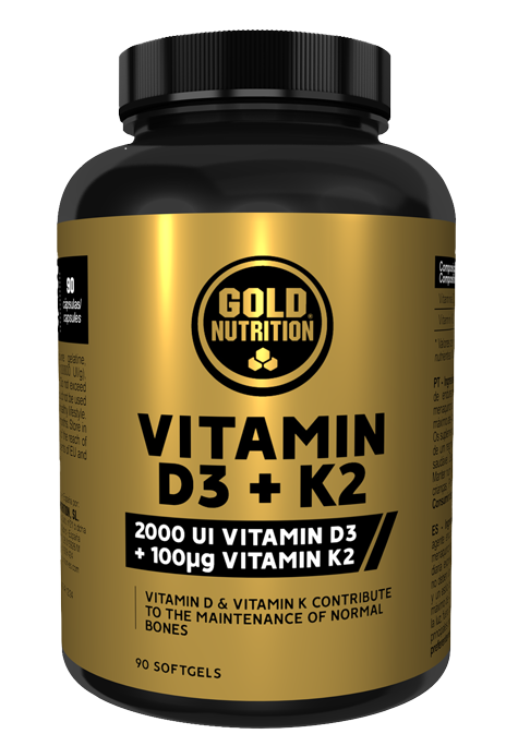 Vitamin D3+K2 · Gold Nutrition