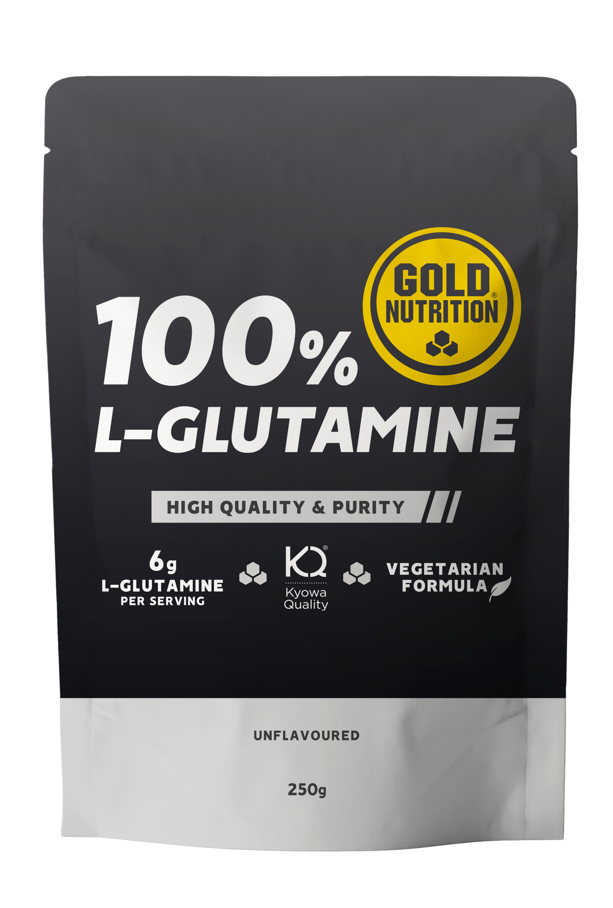Glutamine Powder · Gold Nutrition · 250 gramos