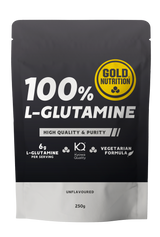 Glutamine Powder · Gold Nutrition · 250 gramos