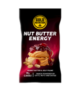 Nut Butter Energy Snack Crema de Cacahuete y Mermelada · Gold Nutrition · 40 gramos