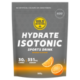 Hydrate Isotonic H30 Naranja · Gold Nutrition · 500 gramos