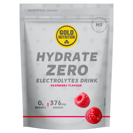 Hydrate Zero H0 Frambuesa · Gold Nutrition · 200 gramos