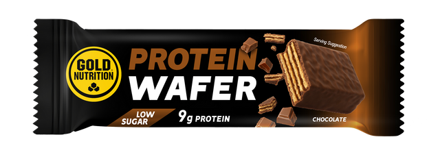 Protein Wafer Bar Chocolate · Gold Nutrition · 30 gramos