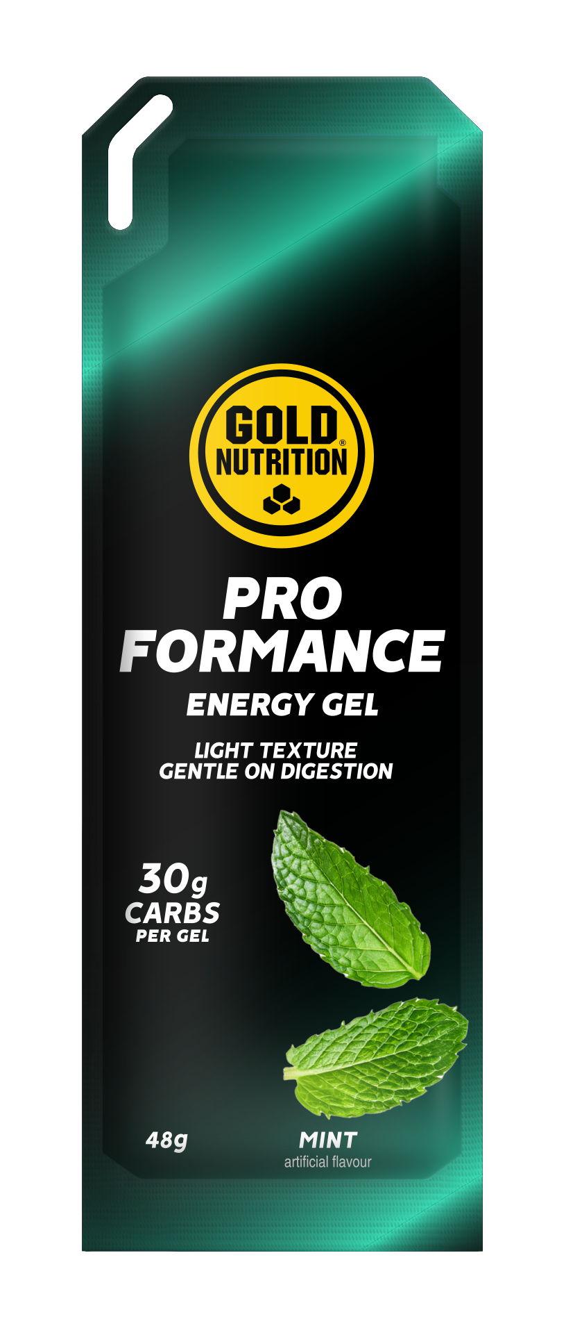 Pro.Formance Energy Gel Menta · Gold Nutrition · 48 gramos