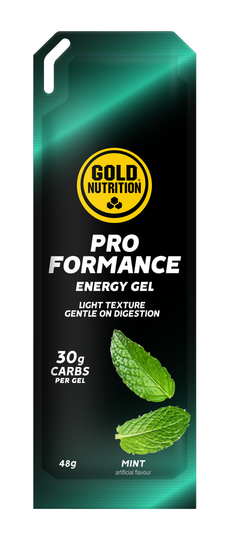 Pro.Formance Energy Gel Menta · Gold Nutrition · 48 gramos